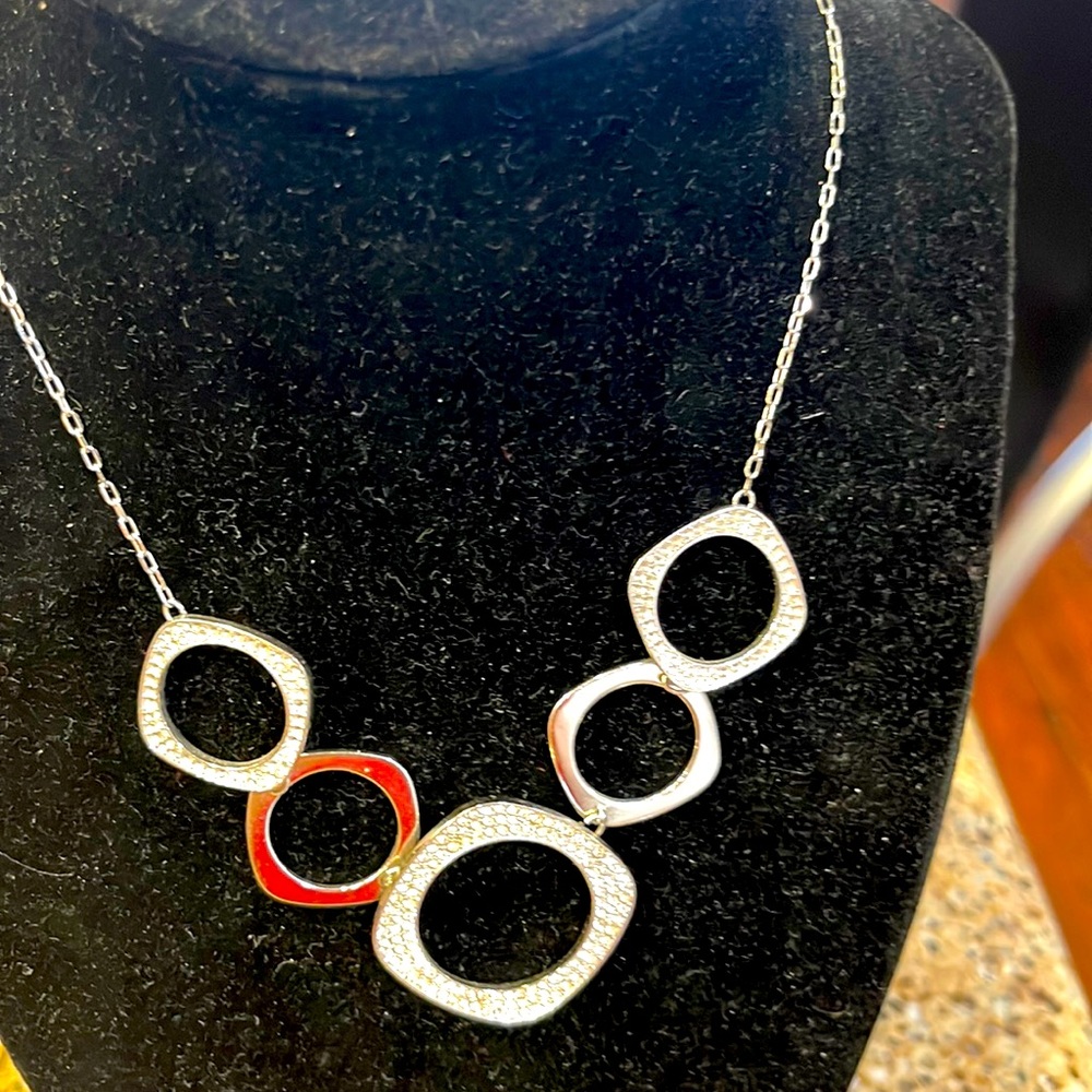 Swarovski chain necklace